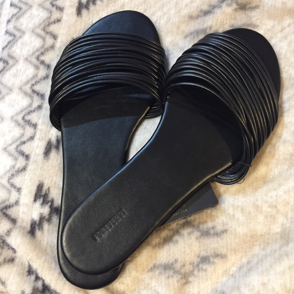 Forever21 Black Sandals